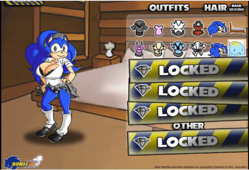 Sonic Hentia Games